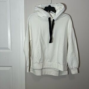 Cuyana Tie Neck Hoodie